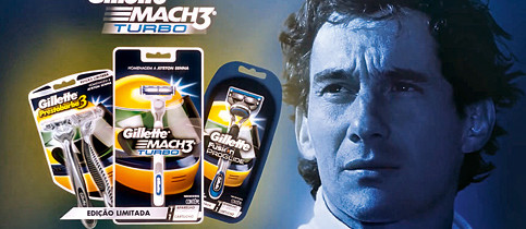 Gillette: Homenagem a Ayrton Senna